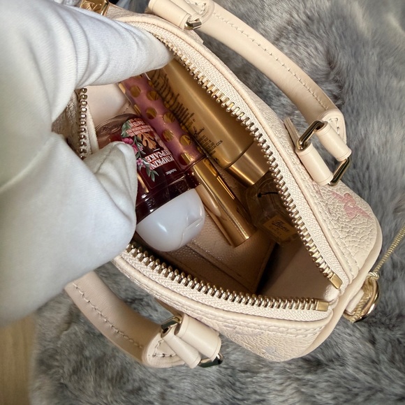 💜Louis Vuitton Limited Edition Momogram  Dream Empriente Nano Speedy Crossbody🩷 - Picture 12 of 15